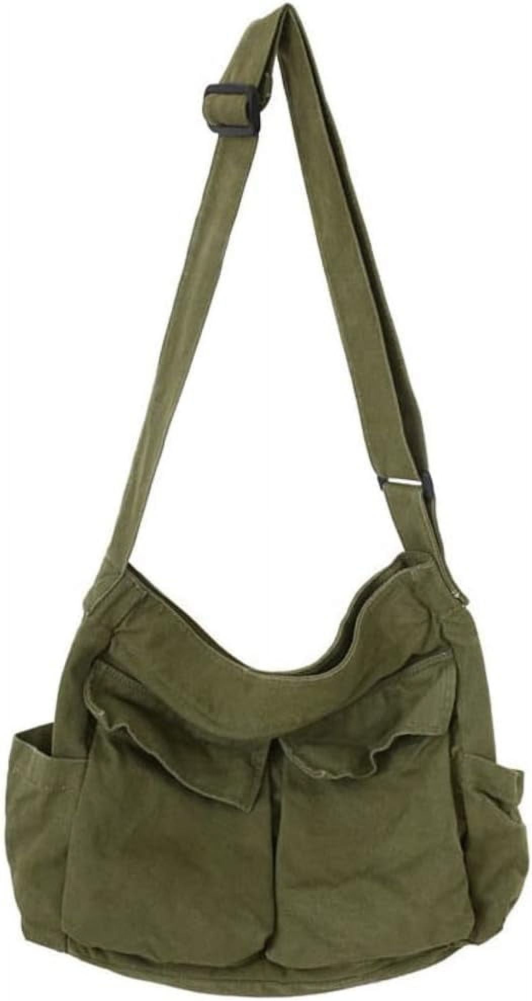 Kukuzhu Women Men Crossbody Shoulder Bag Large Hobo Bag with