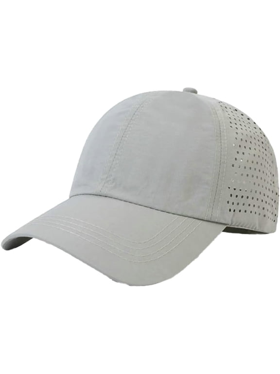 Women Ponytail Baseball Hats Mesh Quick Dry Baseball Cap with Ponytail Hole Summer Outdoor Sports Hat