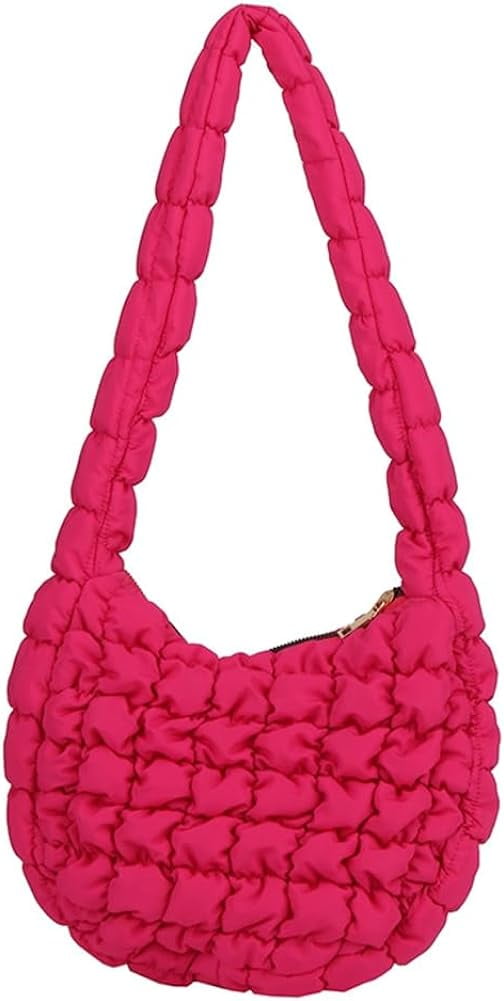 NADINE™ - Puffy Bubble Tote Bag for Women Quilted Laptop Shoulder Handbag
