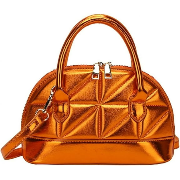 Kukuzhu Women Shell Hobo Bag Tote Bag Small Chic Elegant PU Leather Casual Shoulder Bag