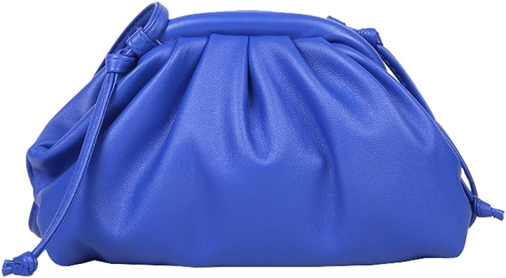 CORIOS Rhinestone Evening Bag for Women Sequin Pleated