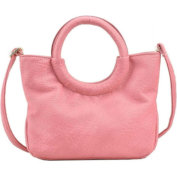Kukuzhu Women Top Handle Bag PU Leather Tote Bag Fashion Crossbody Bag Casual Shoulder Handbag Hobo Clutch Purse