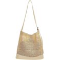 thumbnail image 1 of Kukuzhu Women Tote Bag Large Straw Woven Trendy Shoulder Bag Holiday Beach Work Bag, 1 of 7