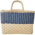 thumbnail image 1 of Kukuzhu Women Tote Bag Straw Woven Basket Handbag Trendy Summer Ladies Girls Picnic Beach Travel Shoulder Bag, 1 of 5