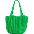 thumbnail image 1 of Kukuzhu Women Woven Hollow Handbag Handmade Fashionable concise Shoulder Woven Bag Vacation Retro Bag, 1 of 8
