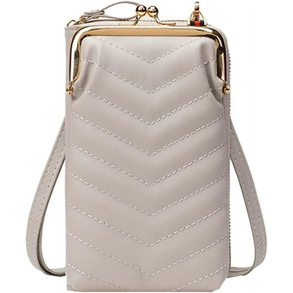 Kukuzhu Women's Crossbody Bag Small Cell Phone Purse Square Messenger Bag Portable Wrist Handbags Casual Shoulder Bag