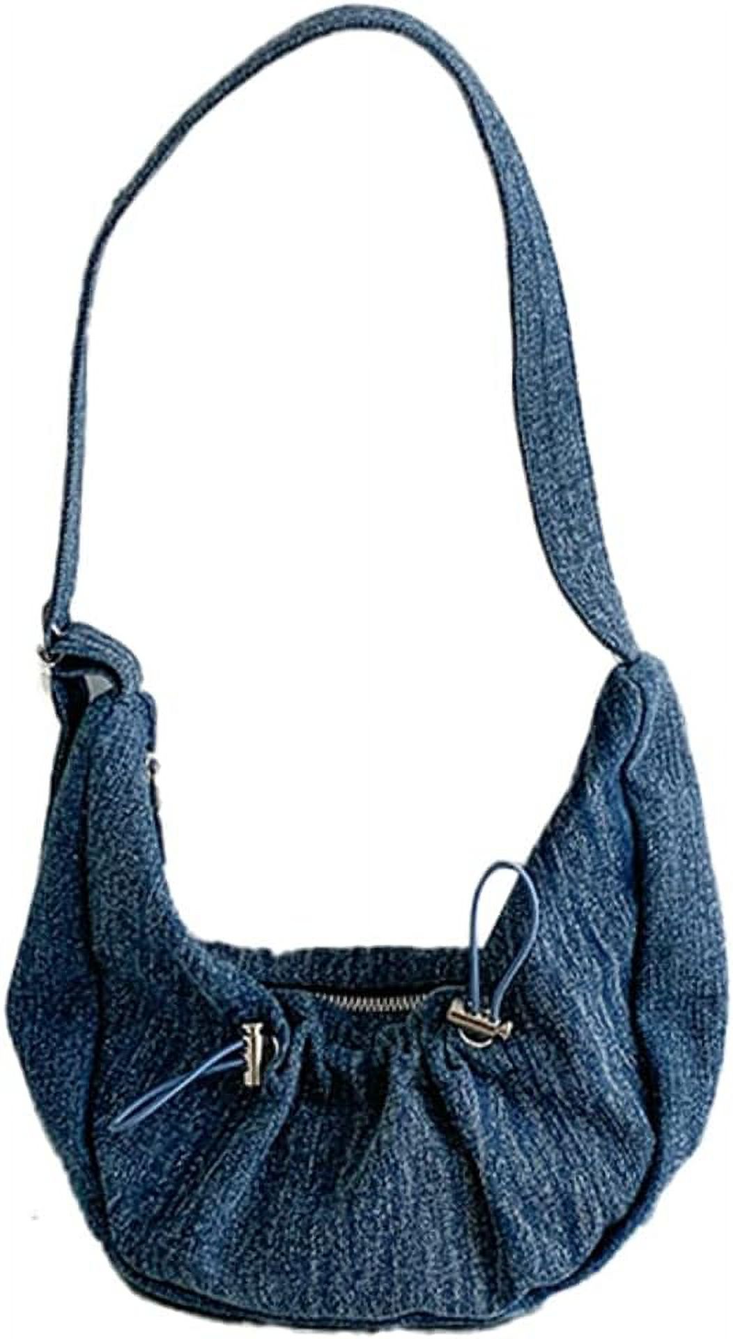 UKENENG Women's Shoulder Bag – Vintage Chic Cloud Hobo Purse, Small Leather Crossbody, PU Fabric