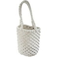 thumbnail image 1 of Kukuzhu Women's Handbag Handmade Woven Mesh Purse Bag Bucket Hobo Bag Mini Satchel, 1 of 5