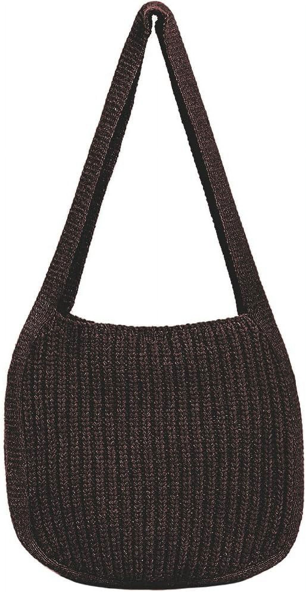 Kukuzhu Women's Hobo Bag Crocheted Shoulder Bag Large Knitted Handbags Tote Aesthetic Purse Top Handle Bag