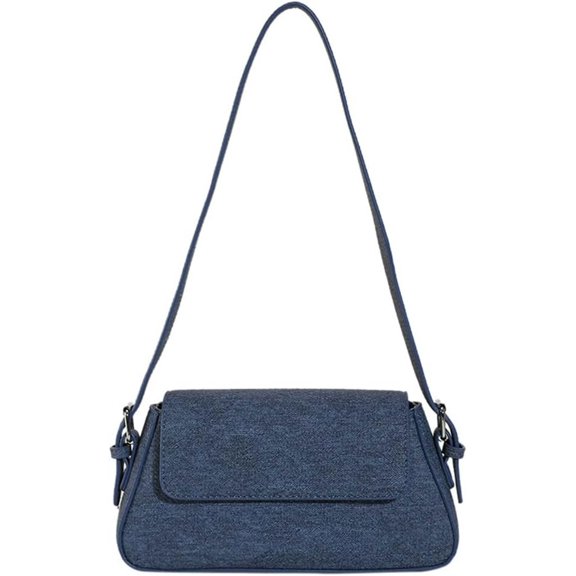 Kukuzhu Women's Hobo Bag Denim Shoulder Bag Handbag Underarm Purse Fashion Totes Top Handle Bag with Zipper