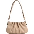 thumbnail image 1 of Kukuzhu Women's Hobo Bag PU Leather Shoulder Crossbody Bag Soft Handbag Fashion Pleated Purse Small Totes Top Handle Bag, 1 of 6
