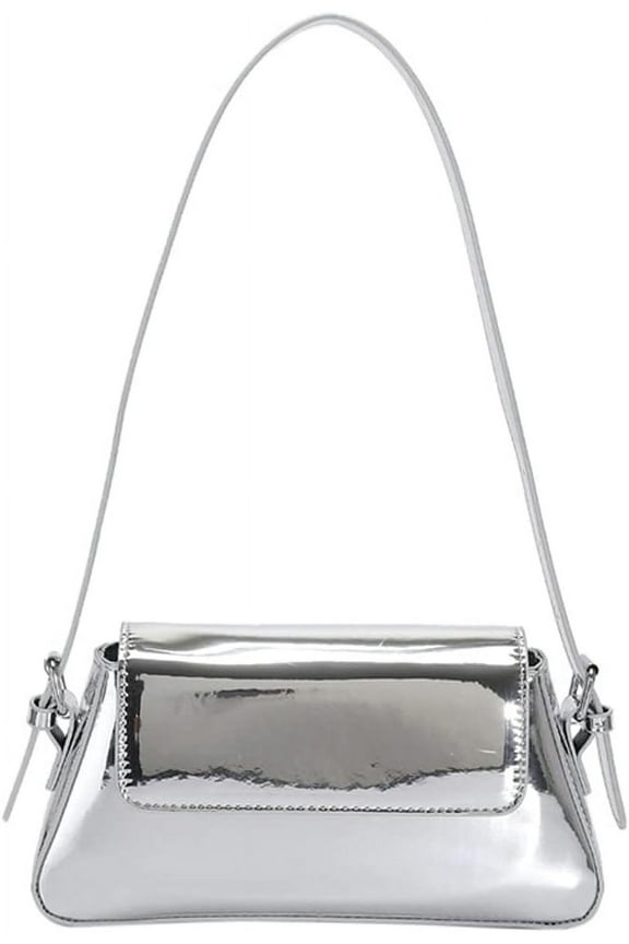 Women's Hobo Bag Patent Leather Shoulder Bag Fashion Glossy Handbag Textured Bag Purse Top Handle Satchels