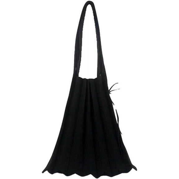 Kukuzhu Women's Knitted Tote Hobo Bag Elastic Shoulder Handbag Handmade Knit Crochet Bag Cute Purse for Travel