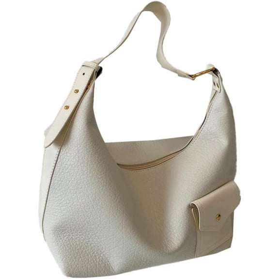 Kukuzhu Women's PU Leather Handbags Hobo Bag Large Totes Shoulder Crossbody Bag Top Handle Satchel Work Purse