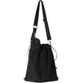 thumbnail image 1 of Kukuzhu Womens Drawstring Bucket Bag Designer Shoulder Crossbody Bag Fashion 2 in 1 Zip Hobo Handbags with Coin Purse, 1 of 8