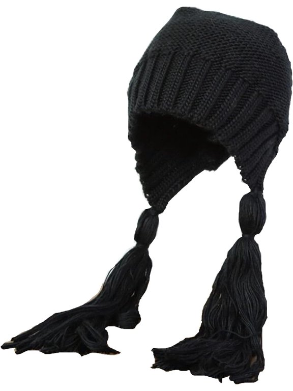 Womens Peruvian Winter Hat Warm Knit Beanie Hat with Ear Flaps Tassel Chullo Hat Wool Cap Outdoor