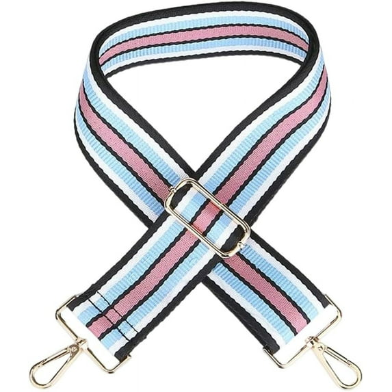 Kukuzhu Womens Purse Strap 1.97" Wide Replacement Crossbody Strap Handbag Guitar Strap Purse Jacquard Shoulder Strap