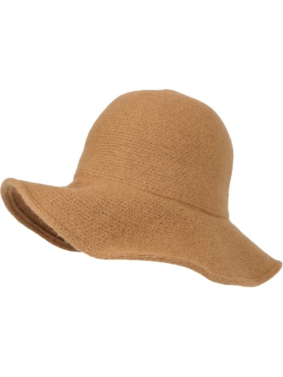 Wool Winter Floppy Wide Brim Womens Bowler Fodora Hat DWB1103
