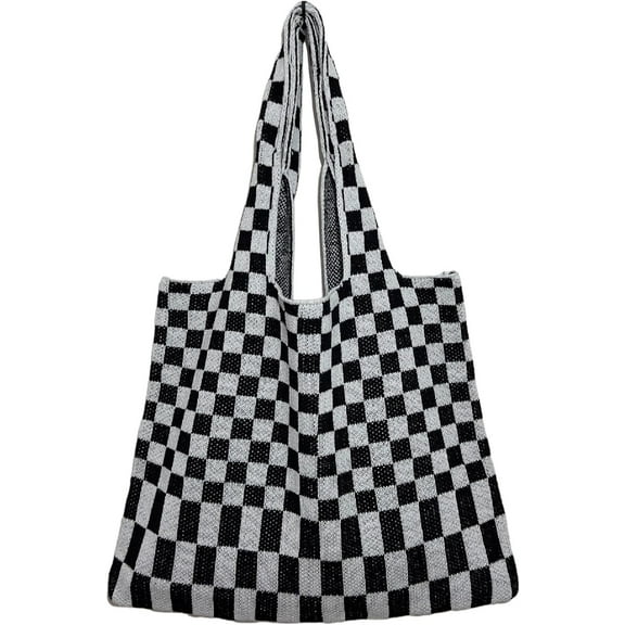 Kukuzhu Y2k Aesthetic Tote Bag Aesthetic Y2k Bag Crochet Tote Bag Aesthetic Tote Bags Aesthetic Y2k Purse
