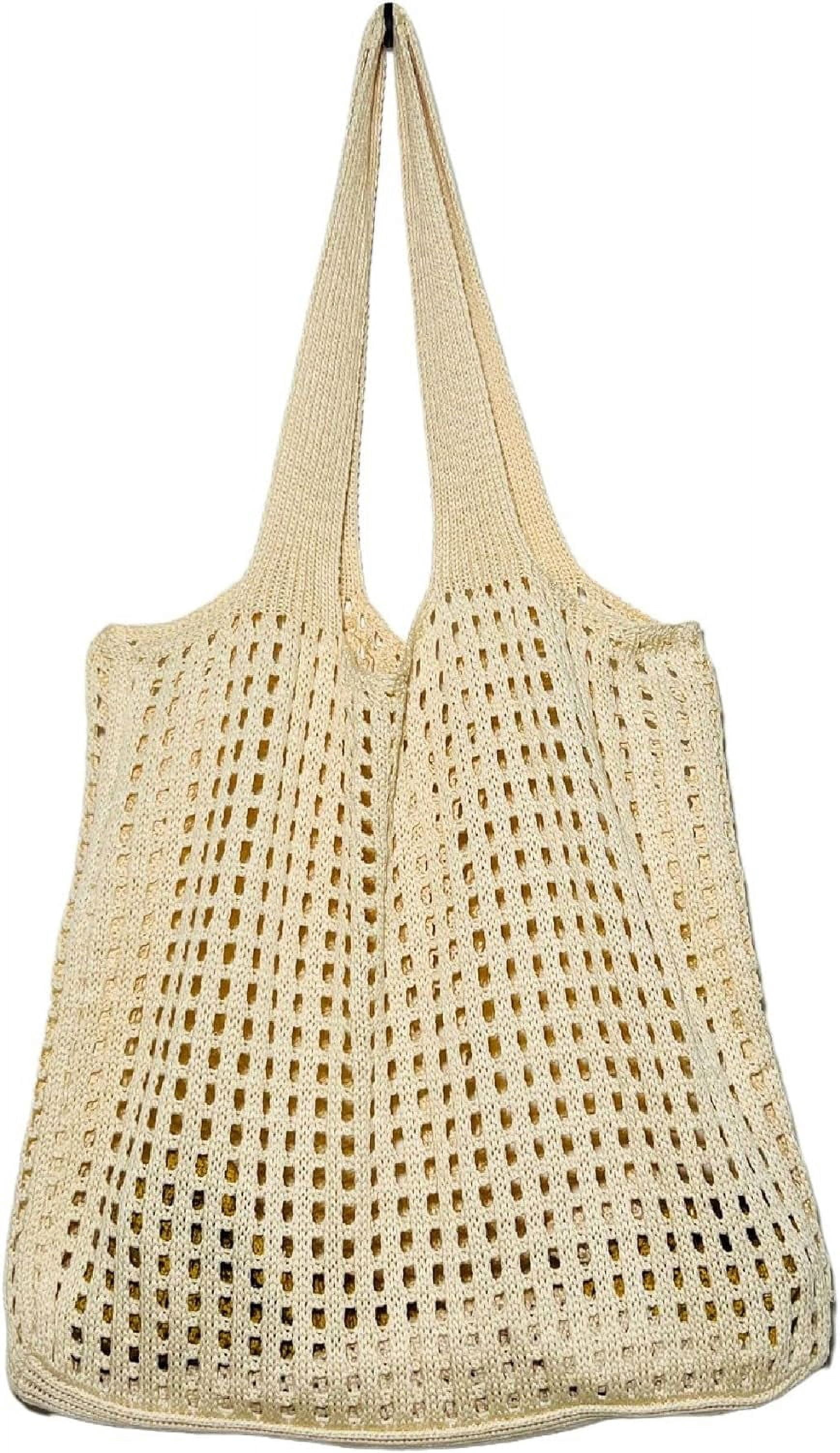 Kukuzhu Y2k Aesthetic Tote Bag Aesthetic Y2k Bag Crochet Tote Bag Aesthetic Tote Bags Aesthetic Y2k Purse
