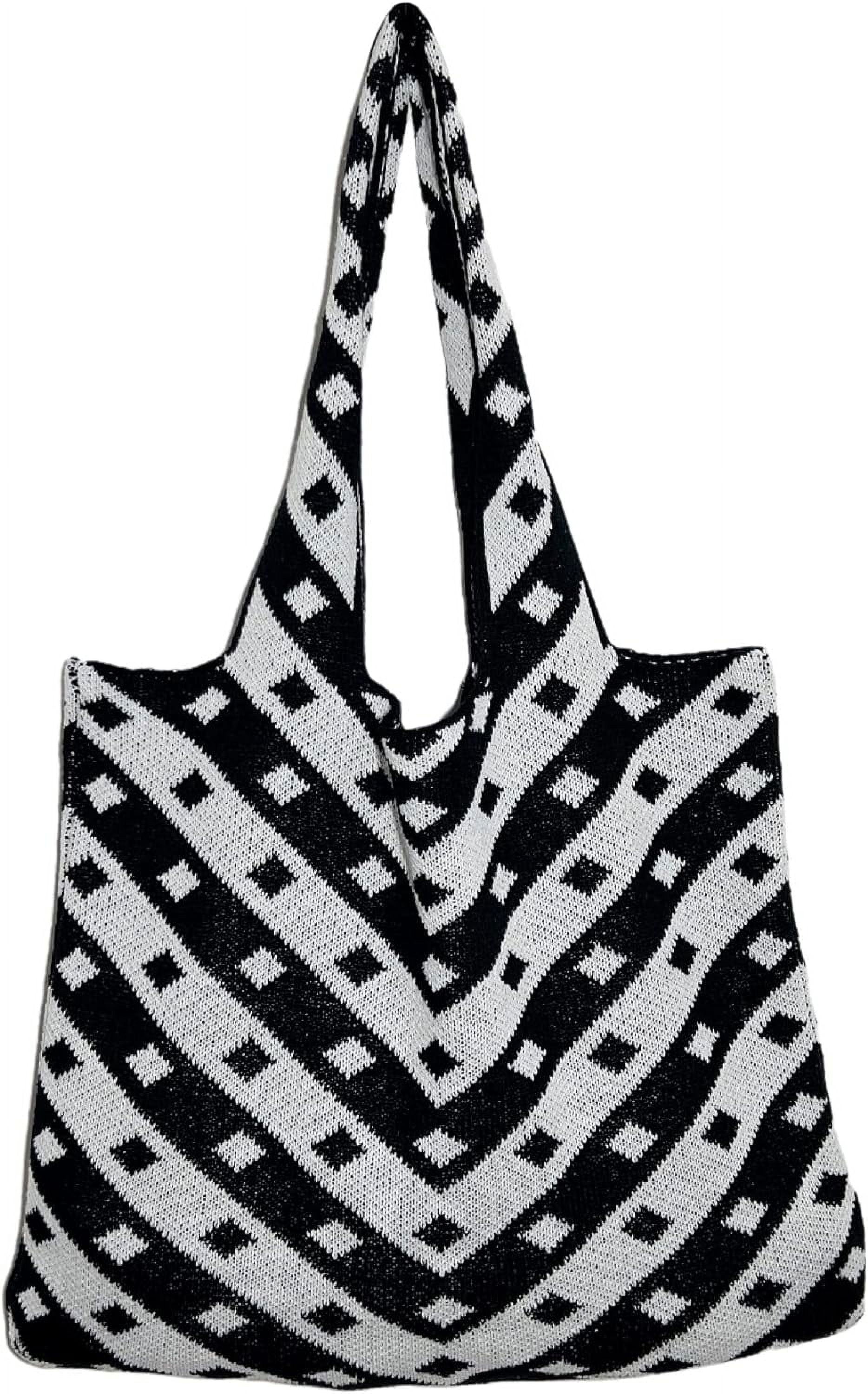 Kukuzhu Y2k Aesthetic Tote Bag Aesthetic Y2k Bag Crochet Tote Bag Aesthetic Tote Bags Aesthetic Y2k Purse