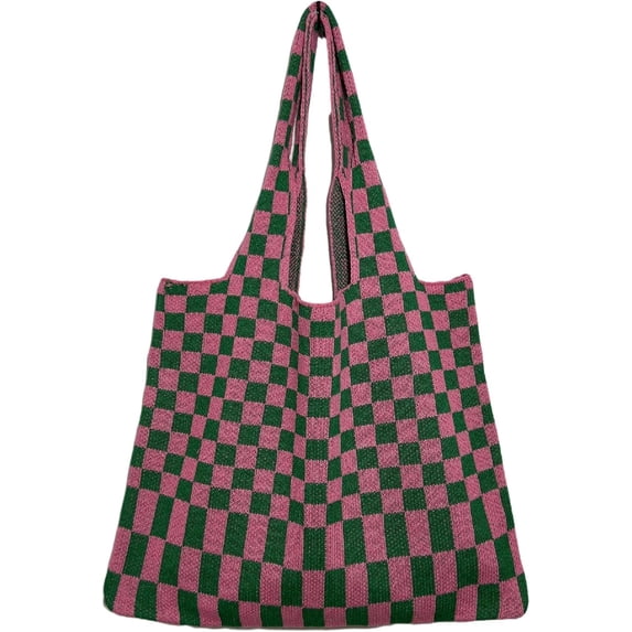 Kukuzhu Y2k Aesthetic Tote Bag Aesthetic Y2k Bag Crochet Tote Bag Aesthetic Tote Bags Aesthetic Y2k Purse