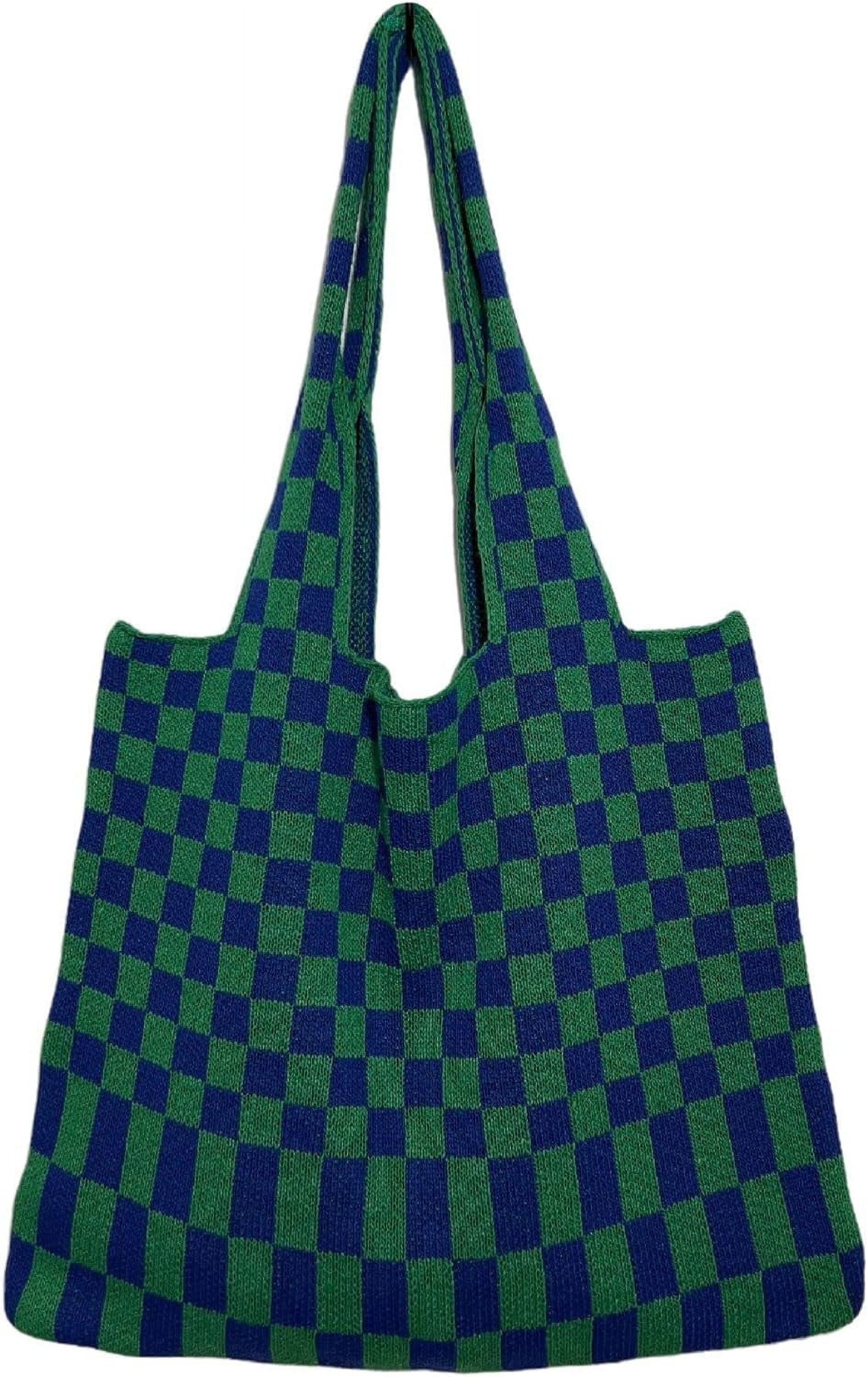 Kukuzhu Y2k Aesthetic Tote Bag Aesthetic Y2k Bag Crochet Tote Bag Aesthetic Tote Bags Aesthetic Y2k Purse