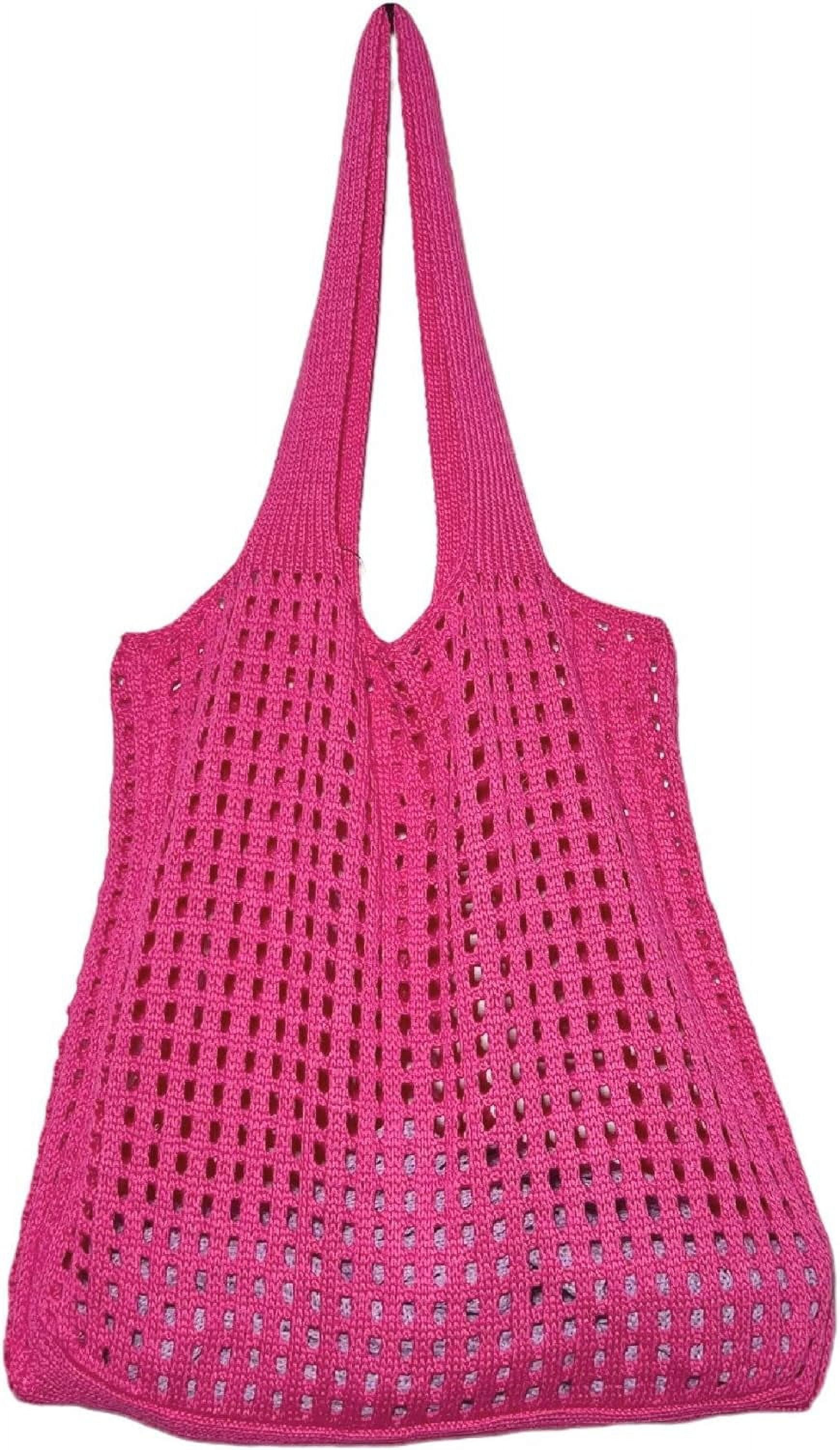 Kukuzhu Y2k Aesthetic Tote Bag Aesthetic Y2k Bag Crochet Tote Bag Aesthetic Tote Bags Aesthetic Y2k Purse