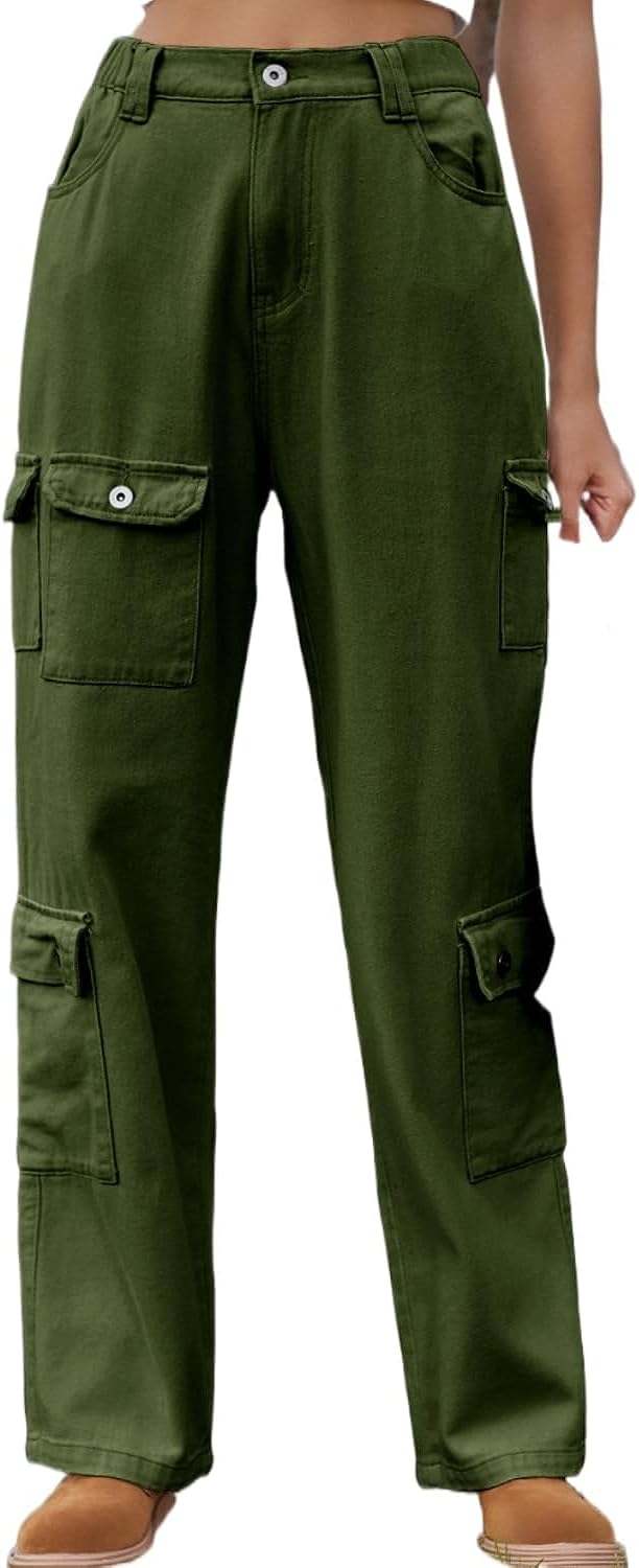 Kukuzhu Y2k Baggy Jeans for Women Fairy Grunge Clothes Wide Leg Denim