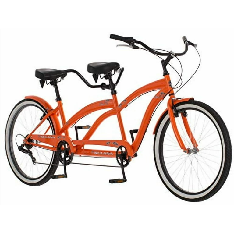 Kulana Lua Tandem Adult Beach Cruiser Bike, 26-Inch Wheels,
