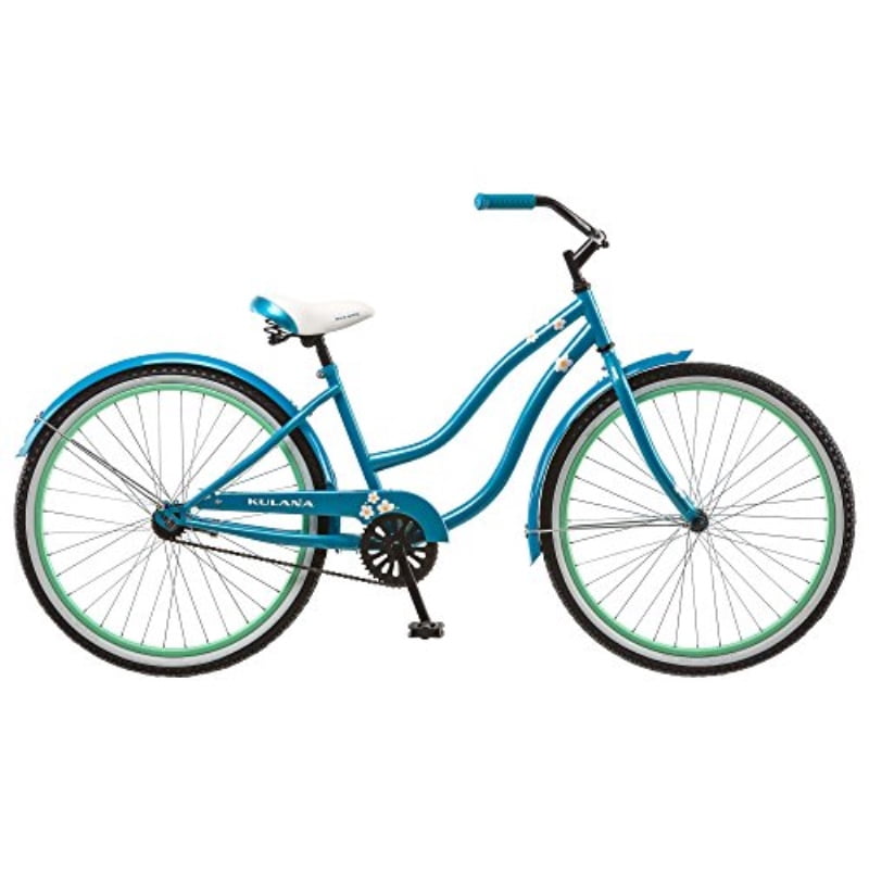 Kulana Hiku Cruiser Bike, 26-Inch Wheels, Blue