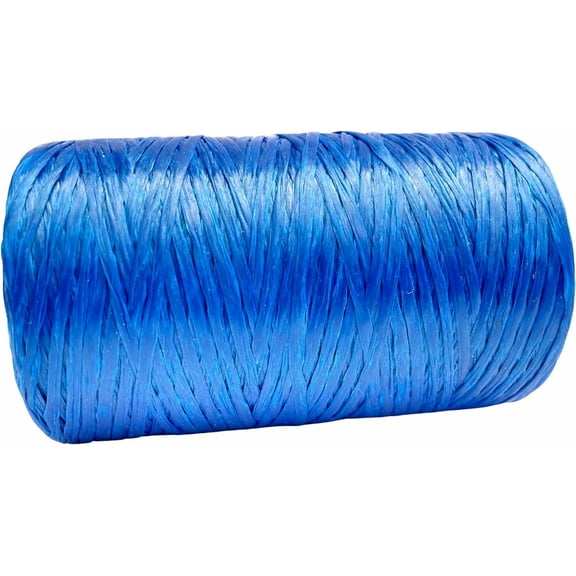 Kulay Artificial Deer Sinew Royal Blue Waxed Flat Poly Thread for Beading Craft and Sewing - 9 Color Variations (1 Spool, 5-Ply, 8 Oz, 300 Yards or 900 Feet)