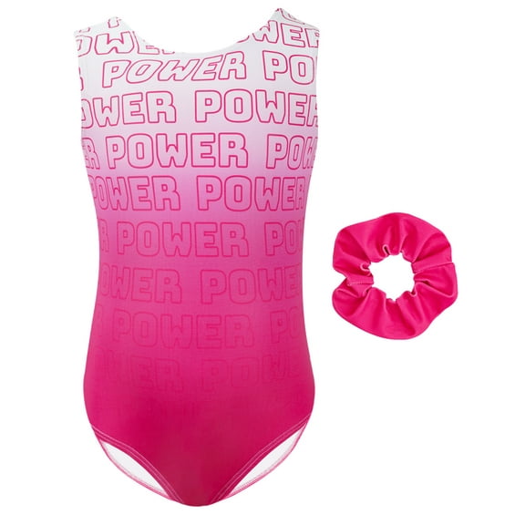 Kuleyang Girls Ballet Leotards Dance Gymnastic Outfits Straps Sleeveless Tank Dancewear