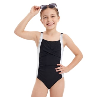 Hurley Girl's UPF 50+ Palm Tree Tankini Swimsuit Set (Palm Tree