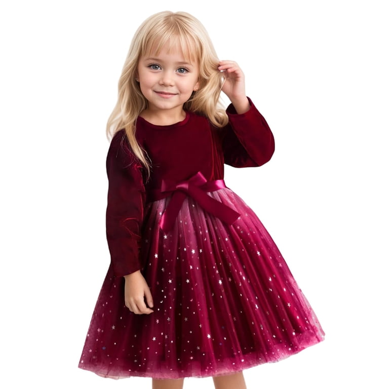 holiday dresses 4t Holly Jolly Christmas 3/4 Sleeve Pocket Twirl Dress 4T main image 1
