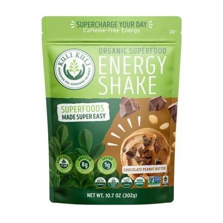 Kuli Kuli Chocolate Peanut Butter Moringa Smoothie, 10.7 oz