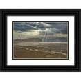 thumbnail image 1 of Kulkarni, Sunil 32x23 Black Ornate Wood Framed with Double Matting Museum Art Print Titled - Calm And Storm, 1 of 4