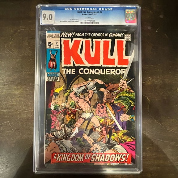 Kull the Conqueror #2 - CGC 9 Comic Book