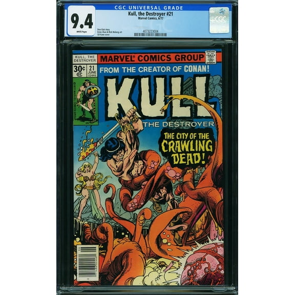 Kull, the Destroyer #21 - CGC 9.4 Comic Book