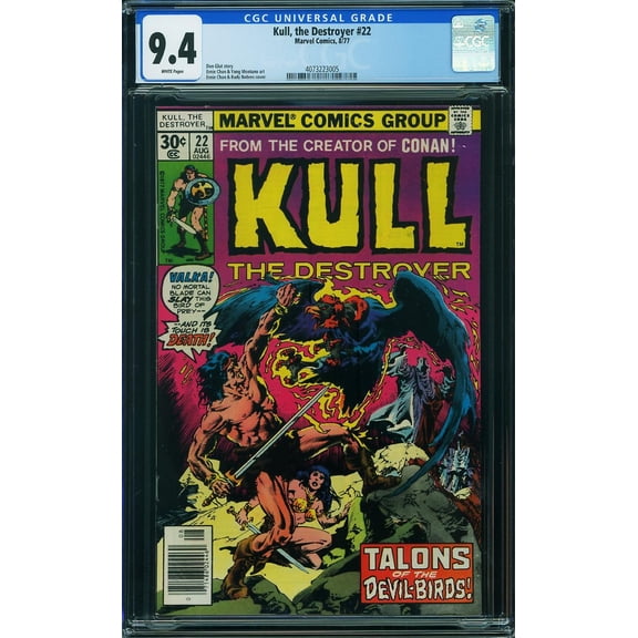 Kull, the Destroyer #22 - CGC 9.4 Comic Book