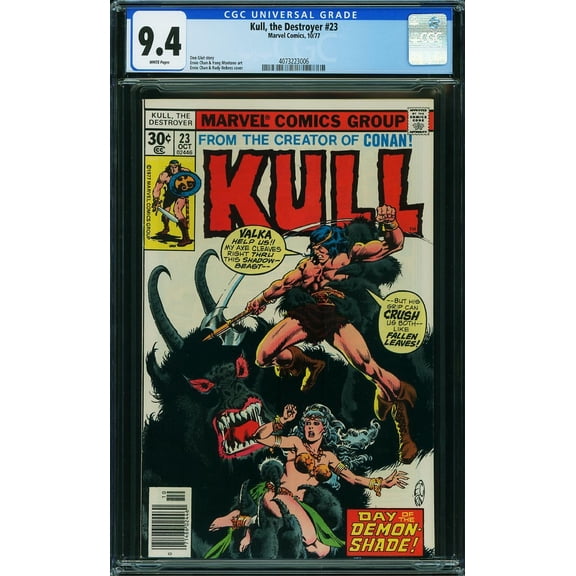 Kull, the Destroyer #23 - CGC 9.4 Comic Book