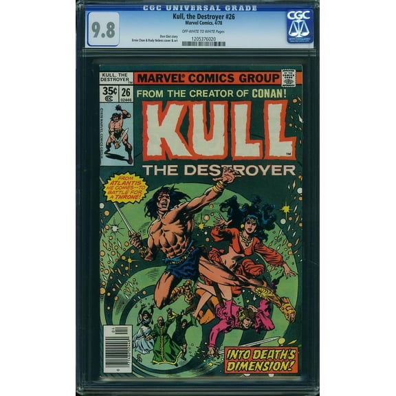Kull, the Destroyer #26 - CGC 9.8 Comic Book