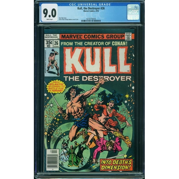 Kull, the Destroyer #26 - CGC 9 Comic Book