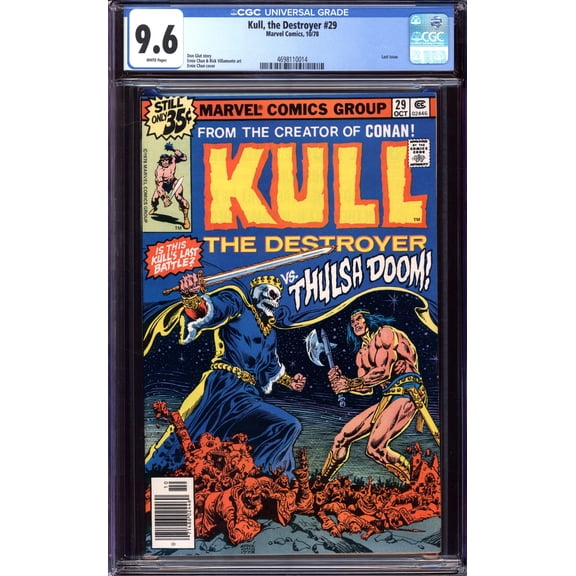Kull, the Destroyer #29 - CGC 9.6 Comic Book