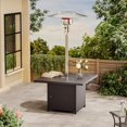 thumbnail image 1 of Kullavik  45000 BTU 38"W 82.6"H Patio Heater with Square Table, 1 of 5