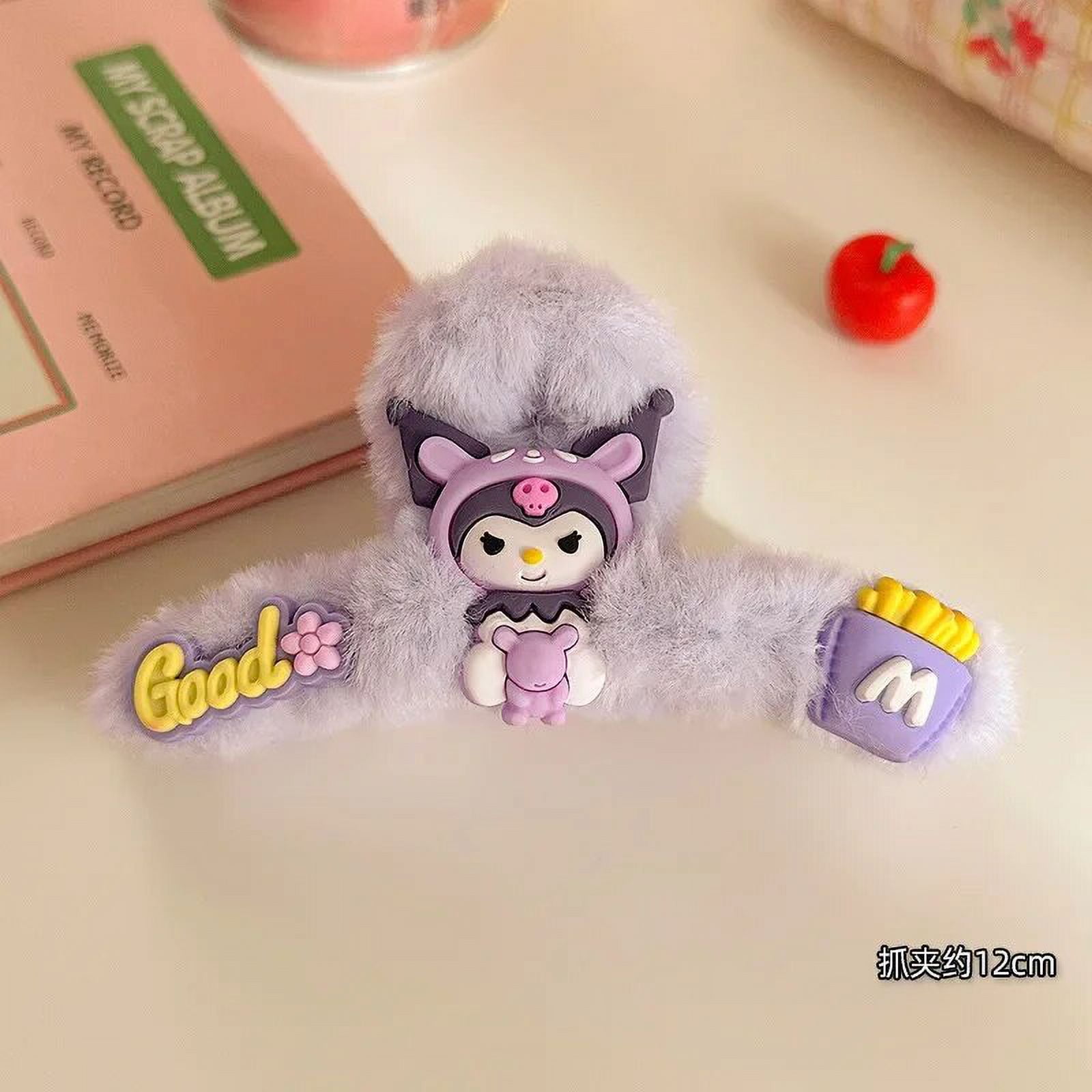 Kulomi Plush Grab Clip Sanrio Jade Gui Dog Cartoon Hairpin Big Shark ...