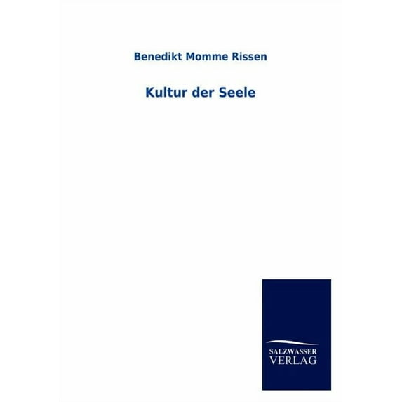 Kultur der Seele (Paperback)