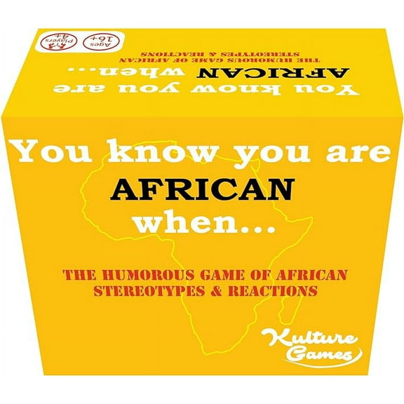 Kulture Games You Know You are African When - Humorous African Meme Game - Game for Family Gatherings - A Fun Party Card Game for Those Who Love African Culture Games - African Stories -African Cards