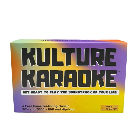 Kulture Karaoke Brand Hip Hop Music Card Game