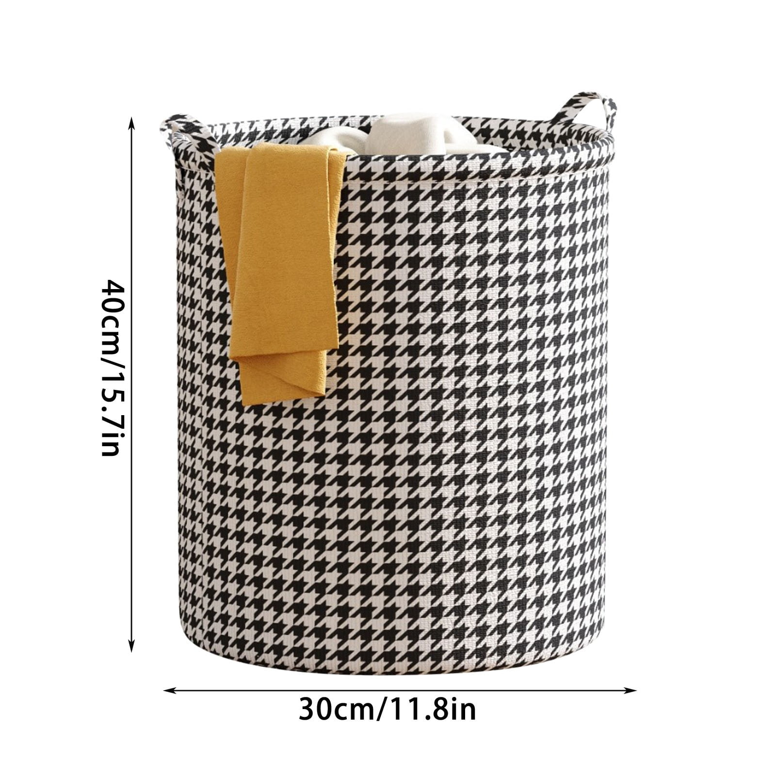 Kuluzego Basics Collapsible Fabric Storage Cubes Organizer with Handles